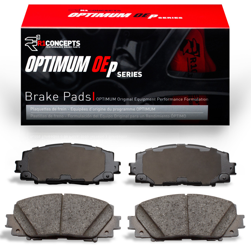 Toyota Yaris Brake Pads - Front - R1 Concepts - Optimum OE - `06-`18